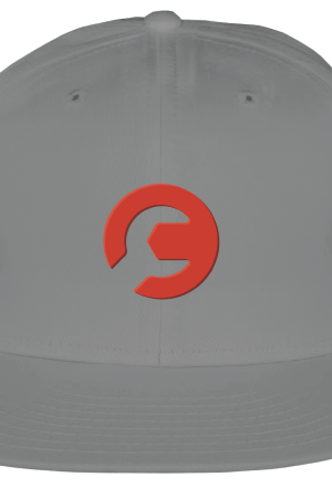 CrunchLabs Logo Snapback Hat (Gray)