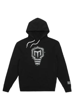 Mark Rober Logo Blueprint Hoodie (Black)